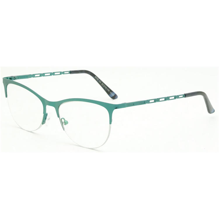 Dachuan Optical DRM368007 China Supplier Half Rim Metal Reading Glasses With Metal Legs (13)
